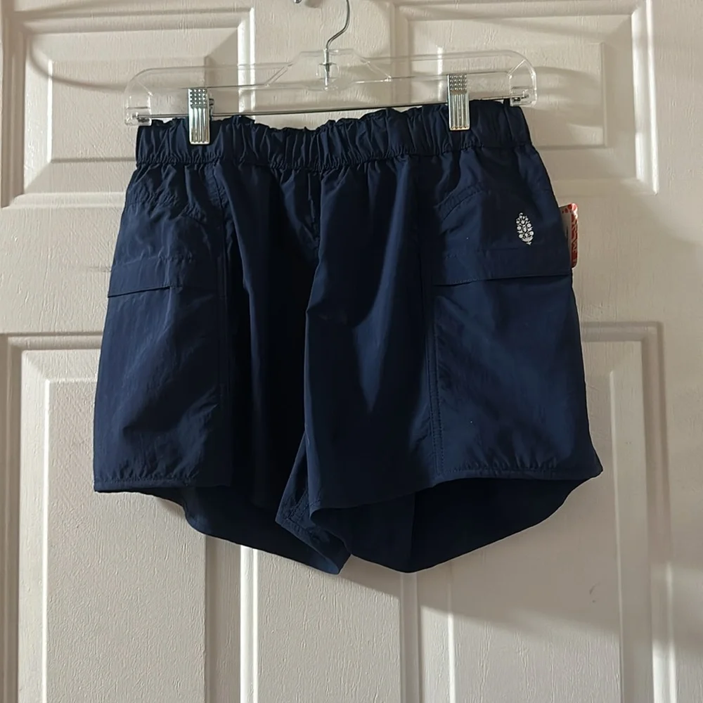 FP Movement by FREE PEOPLE In The Wild Shorts: BLUE: NEW WITH TAGS: SIZE XS